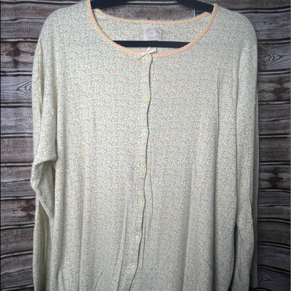 Victoria’s Secret Country Collection Vintage Pajama shirt Top only Medium